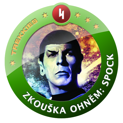 Odznáček - Zkouška ohněm: Spock