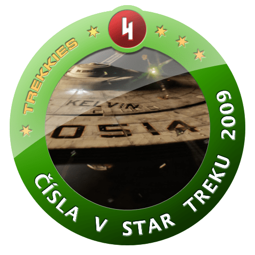 Odznáček - Čísla ve Star Treku 2009