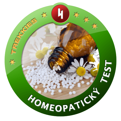 Odznáček - Homeopatický test