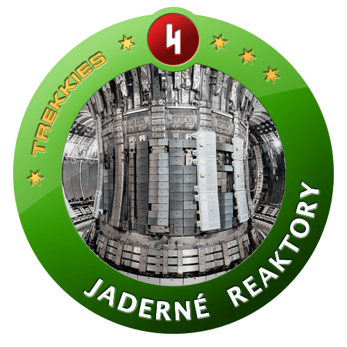 Odznáček - Jaderné reaktory