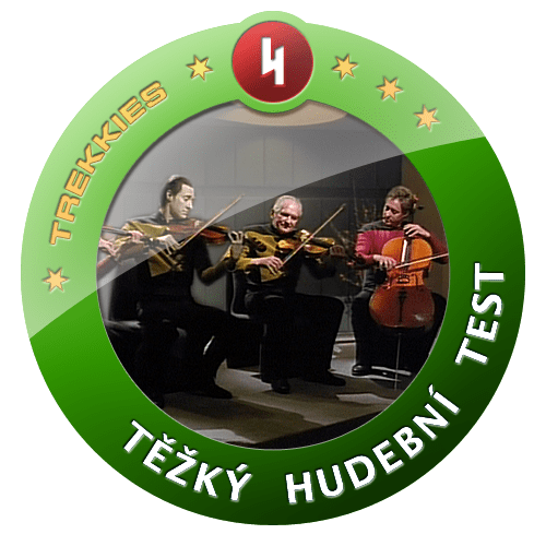 Odznáček - Těžký hudební test